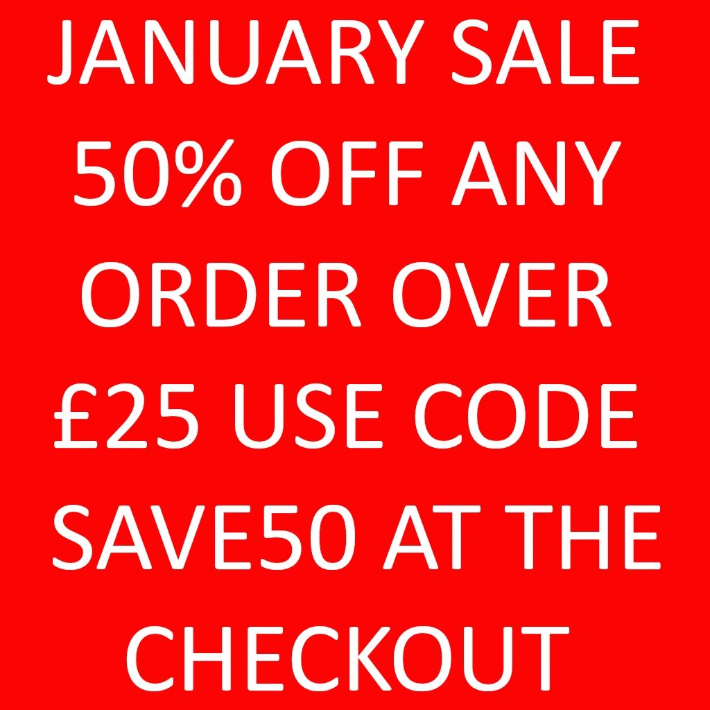 SALE STILL ON UNTIL END OF JANUARY